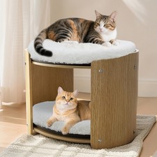 2 Tier Elevated Cat Bed Indoor