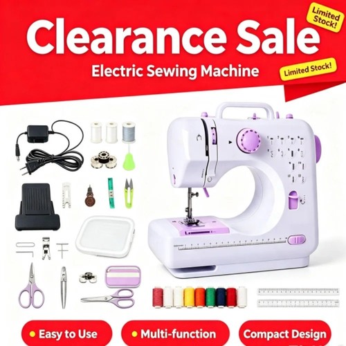 New mini sewing - new, machine
