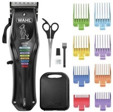 Wahl Colour Pro Rechargeable Pet Clipper Kit, Pet Gromming Tool, Dog Clipper