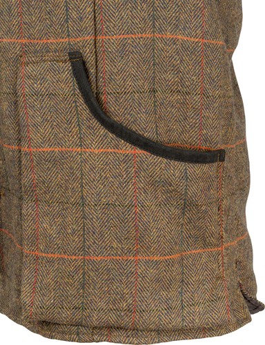 Jack pyke shooting vest - jack, brown