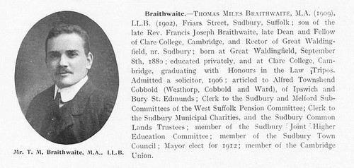 Thomas miles braithwaite - thomas, of