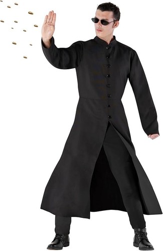 Men the matrix costume - costume, adult