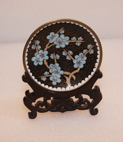 Chinese cloisonne dish - cloisonne, &