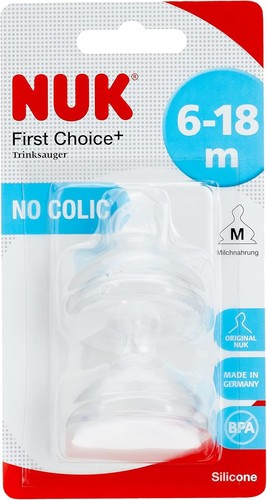 Nuk first choice teats - first,