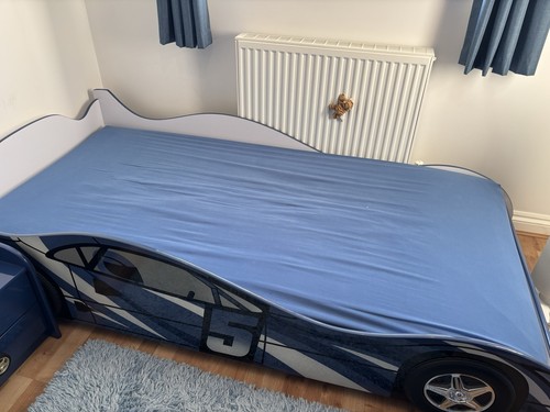 Racing car bed with - racing,