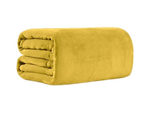 Luxury faux fur mink - mink, throw