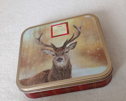 Scottish tartan winter stag - scottish, &