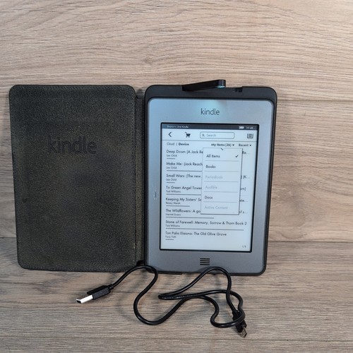 Amazon kindle touch - touch, (4th