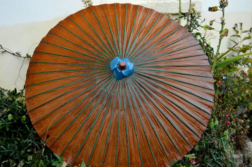 Wax chinese brolly - wax, parasol