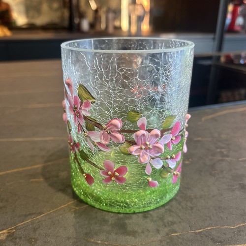 12cm tea light - candle, crack