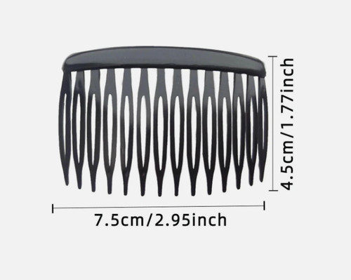 7cm hair combs slides - 7cm,