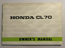 1970 HONDA CL 70 / CL70 K1
