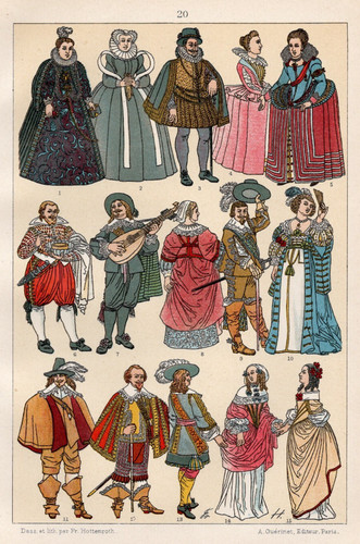 Baroque costume nobles - baroque,