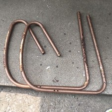 Antique Salvaged Metal Lawn