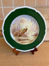 Royal Crown Derby Cabinet Plate - Wild Turkey - D Birbeck ?? - 10 Inch