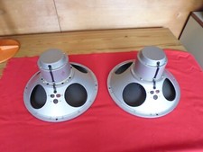 Pair  rare Tannoy Monitor Silver 12"
