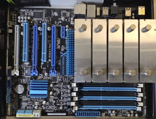 Asus p6x58d motherboard - p6x58d-e, with