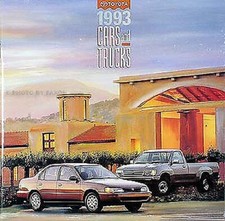 1993 Toyota Sales Catalog