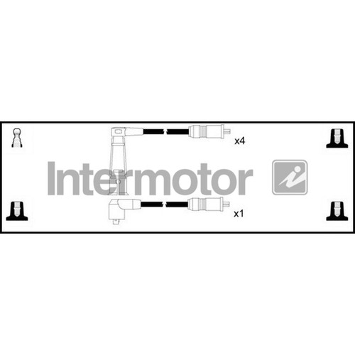 Leads ignition cables kit - ht,