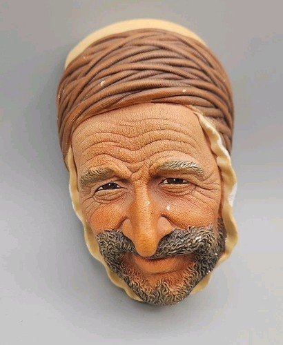 Bossons chalkware head - chalkware,