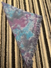 Turquoise and lilac - lilac, corner