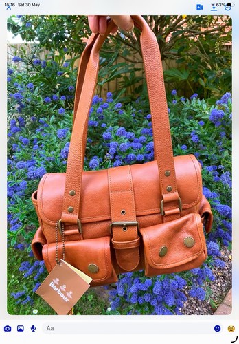 Barbour leather utility bag - barbour,