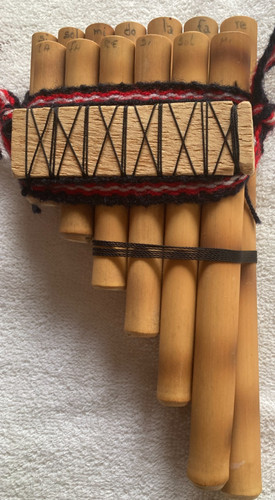 Bamboo pan pipes flute - pipes,