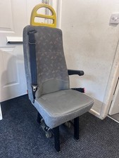 Minibus Crew Van Single Seat With Armrest Including Unwin Tracking Seat Hooks
