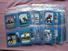 COMPLETE SET - KIT HOUGHTON - STAR CARDS SHOW JUMPING HORSES RIDERS XL99  VG