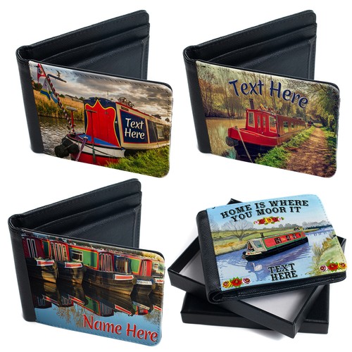 Personalised canal wallet - canal, bi