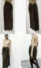 ZARA NEW KHAKI GREEN MIDI