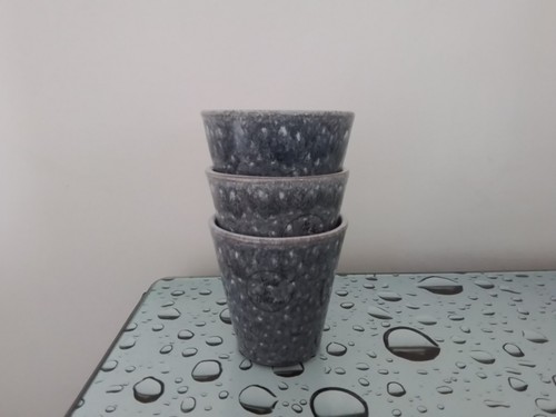 Small grey marble pattern - grey,