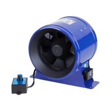 Phresh Hyperfan V2 6inch Grow Hyper Fan Extraction Intake +Variable Controller  