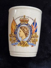 Vintage Queen Elizabeth  2nd June 1953 Coronation Cup/container