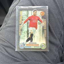 Topps Match Attax 07/08 Cristiano Ronaldo Limited Edition Card Manchester United