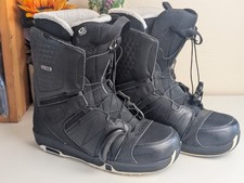 Salomon Faction Snowboard Boots Size 10.5 Black