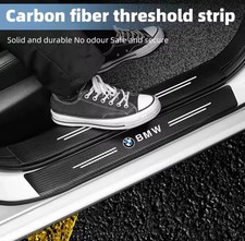 4Pcs BMW Carbon Fibre Effect