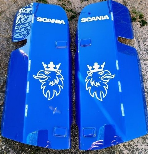 Scania mirror covers guards - scania,