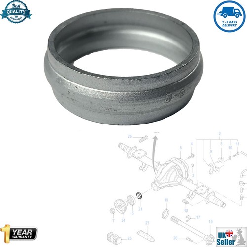 Rear differential collapsible - rear,
