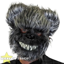 GREY BEAR MASK SCARY HALLOWEEN HORROR FANCY DRESS COSTUME EVIL TEDDY BEAR