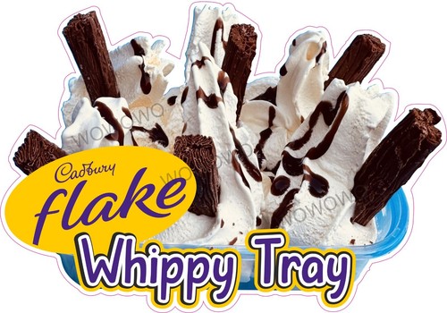 Ice cream van sticker whippy - ice,