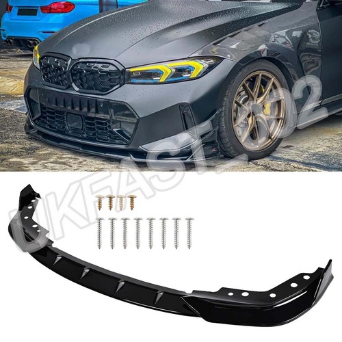 Gloss black front - black, bumper