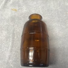 Vintage Barrel Shaped Glass