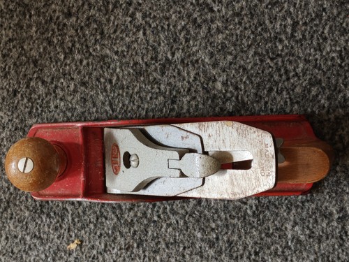 Vintage wooden hand plane - hand,