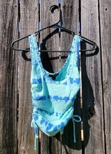 Forever 21 Blue Tie Dye Ribbed