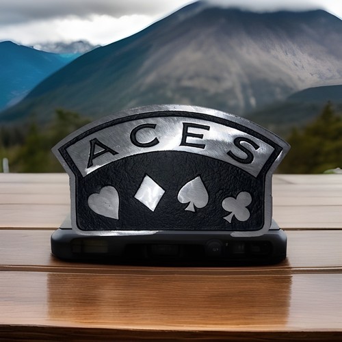 Vintage cast aluminum aces - cast,