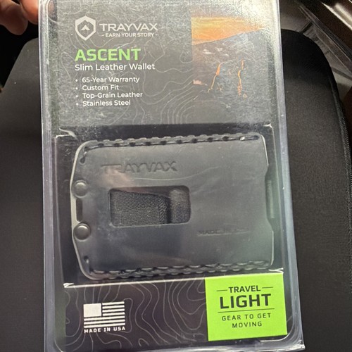 New trayvax ascent wallet - ascent,