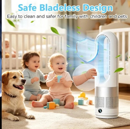 1200w bladeless tower - tower, fan