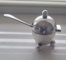 Vintage Silver Plated mustard