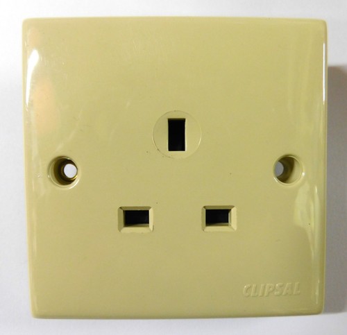 Clipsal electrics 13a socket - clipsal,
